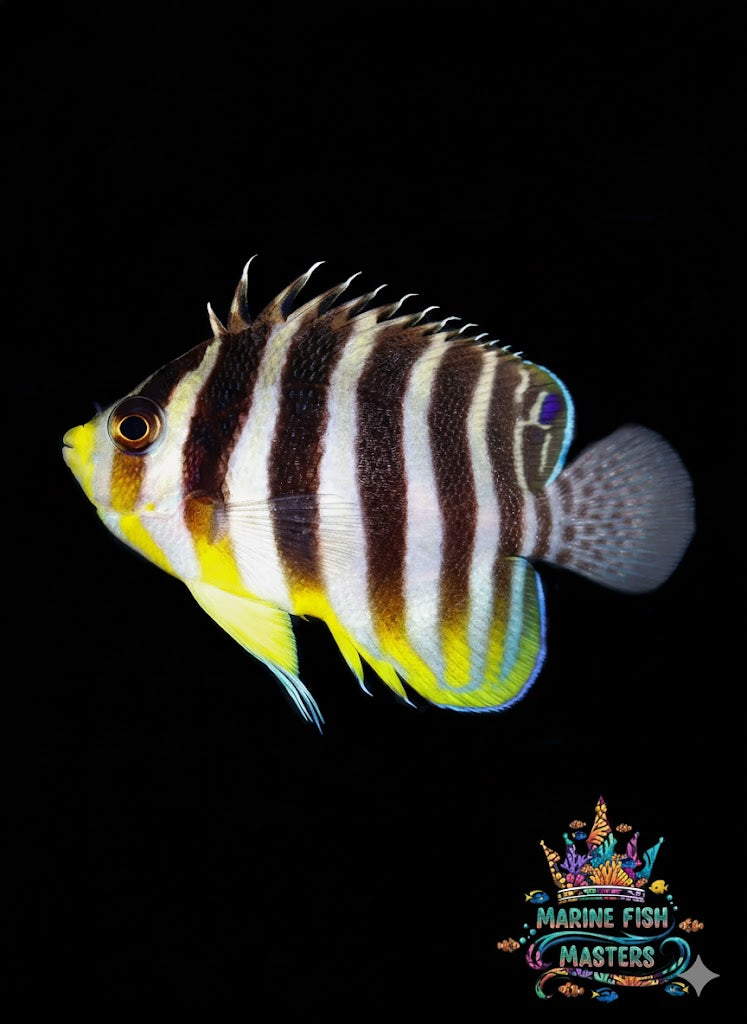 Multibar Banded Angelfish (Paracentropyge multifasciata)