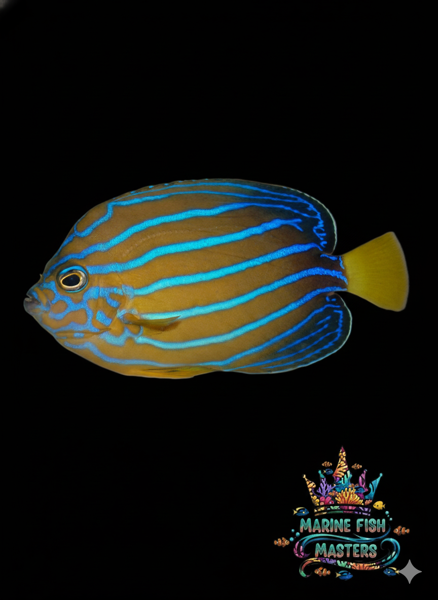 Blue Lined Angelfish (Chaetodontoplus septentrionalis)